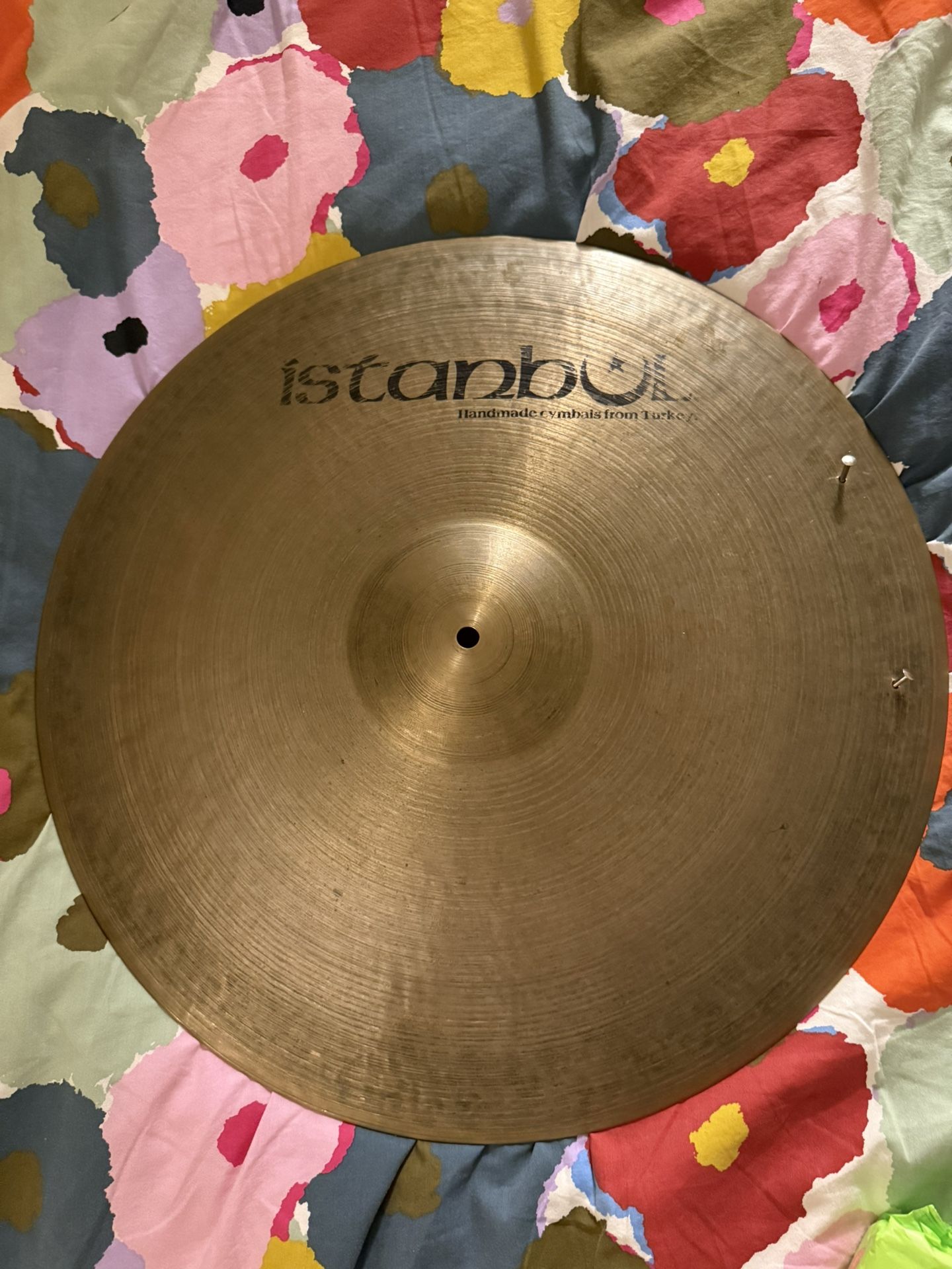 Istanbul 22” Extra Thin Ride Cymbal - pre split - two rivets