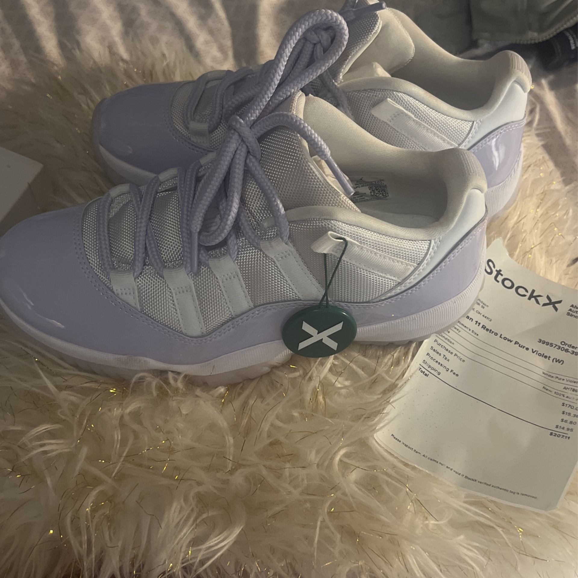 New In The Box Jordan 11 Retro Low Pure Violet