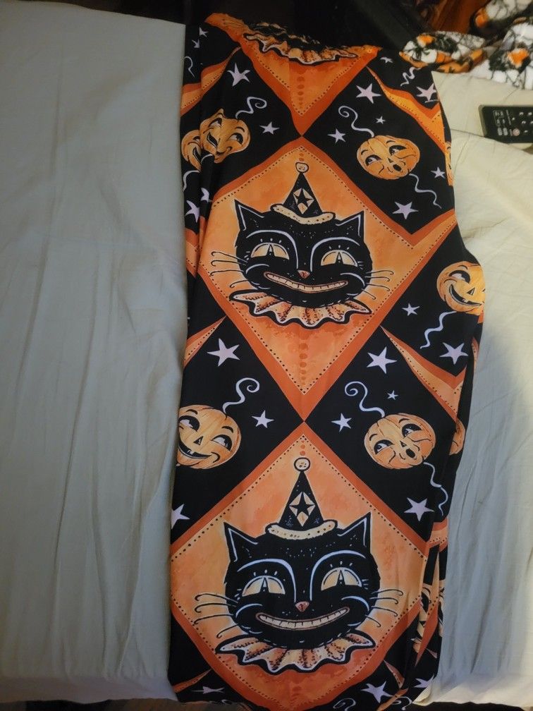 Plus Size 4x Halloween Leggings Lounge Pants 
