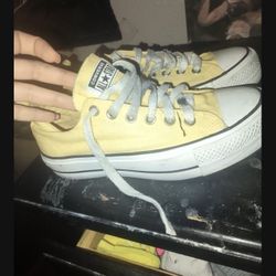 Yellow Converse 