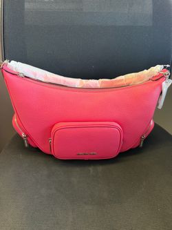 Michael Kors Pink Pebbled Leather Shoulder Bag