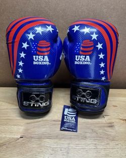 Rare Discontinued USA Boxing Sting 10.5 OZ Boxing Gloves