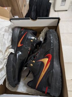 Nike LeBron with Jordan box