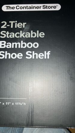 New In Box Bamboo Shelf