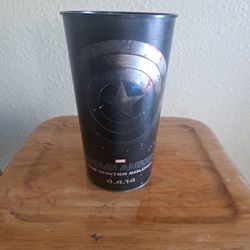 Captain America The Winter Soldier Cinemark Promotional Cup 2014.
