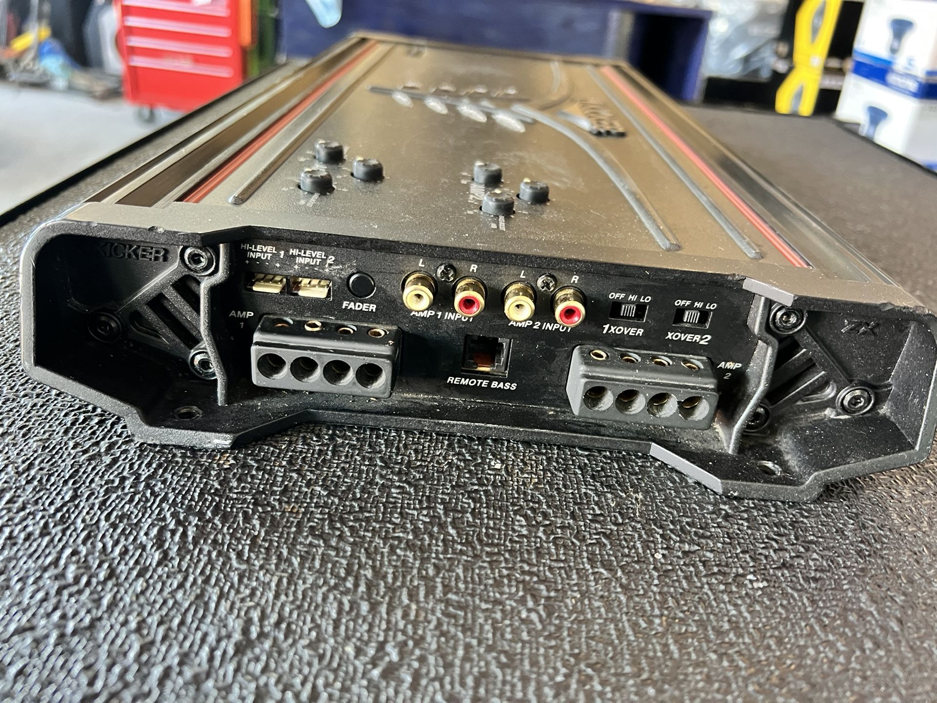 Kicker ZX 650.4. Rare. Old-school power for Sale in Houston