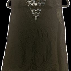 Xhilaration Black Sleeveless Blouse