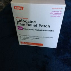 Lidocaine 4% Pain Patches 