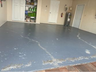 Epoxy garage