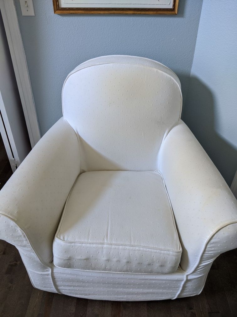 Pottery Barn glider rocker chair