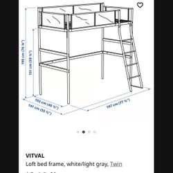 Ikea Twin Loft Bunk Bed 
