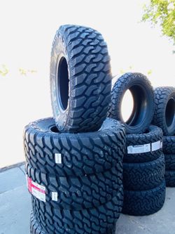 18” 4 new tires M/T LT275/70R18 10 ply