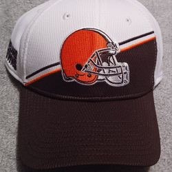 Cleveland Browns Hat Cap Fitted 39thirty Men's Size Small Medium 