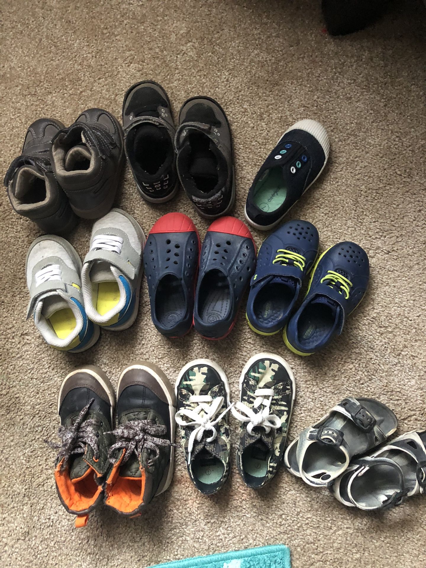 Boys size 7 toddlers