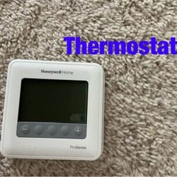 Honeywell  thermostat  -  $35