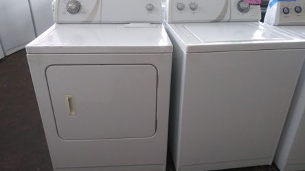Admiral Washer and Dryer Set. Heavy dyty and super capacity. Washer. 8 cycleq