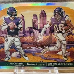 Jj McCarthy downtown dou card