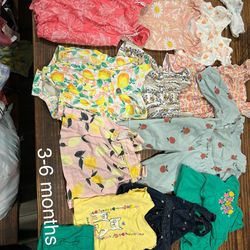Baby Girl Clothes 3-6 M