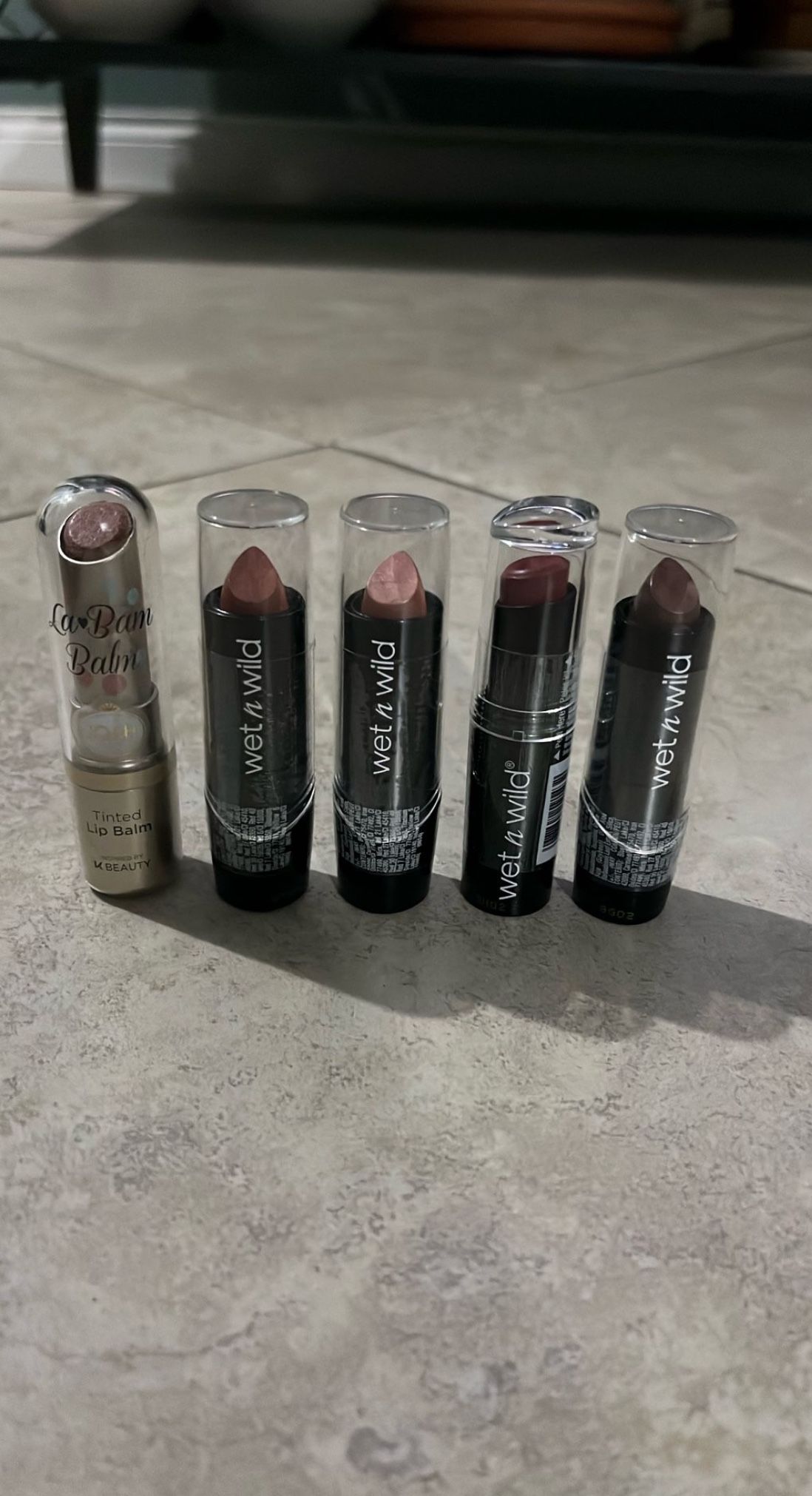 Wet n Wild Lipsticks and Joah Tinted Balm