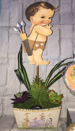 Safari/Jungle Baby Shower or Birthday Party Decorations