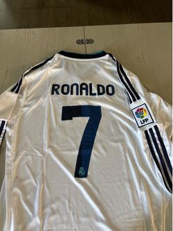 2012-13 Real Madrid Adidas Home Long Sleeve Jersey Ronaldo #7 Size XXL