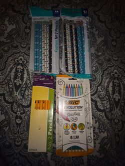 Pencil Bundle – BIC, Wexford & Fashion No. 2