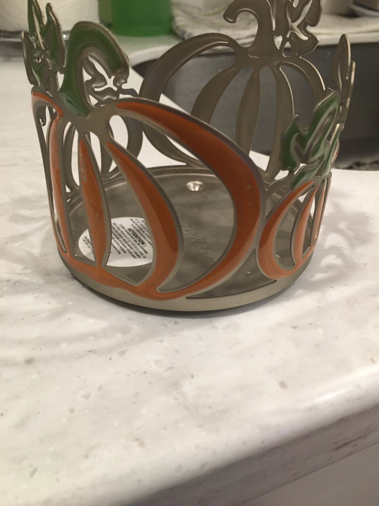 Bath & Body Works Pumpkin Candle Holder