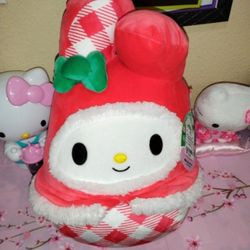 Hello Kitty And Friends My Melody Tall 14 Inch Plush New With Tags Squish mellow ❤️🍭❤️