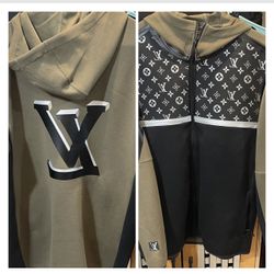 Brand New Super Luxury Mens Large Fleece Hoodie 