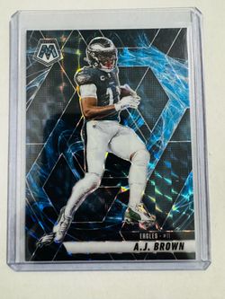A.J. Brown Panini Mosaic Eagles #11 Football Card