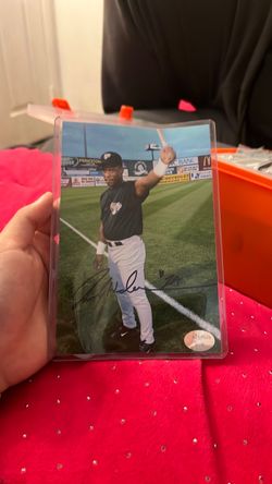 Signed Baseball Player JSA Authenticated