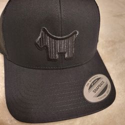 Custom Scotty Dog Yupoong Cameron Hat Black