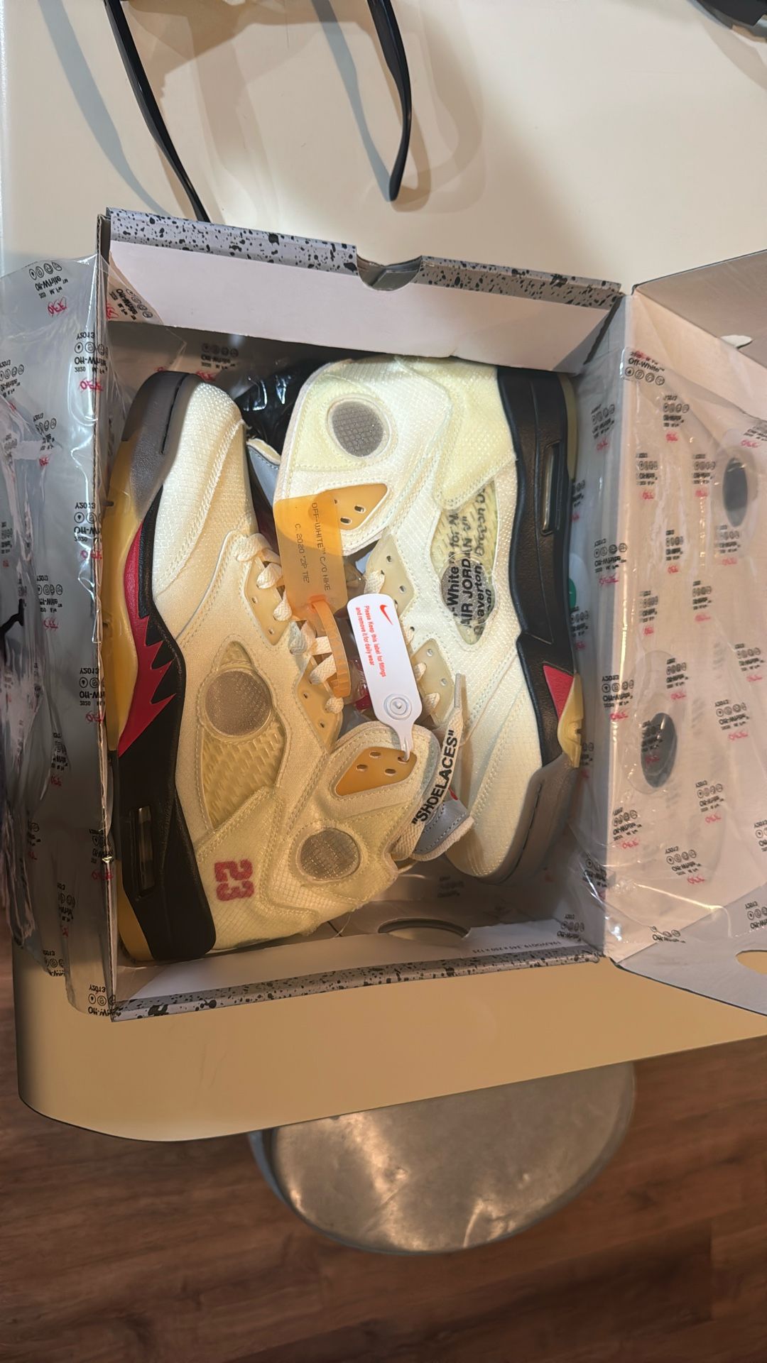 Jordan Five Off-White Sails