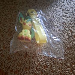 Pokemon Leafeon Keychain