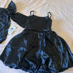 Size 6 Girls Black Dress