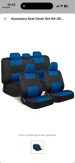 Car seats cover new