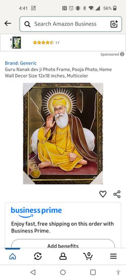 Guru Nanak dev Ji Photo 12×18inc