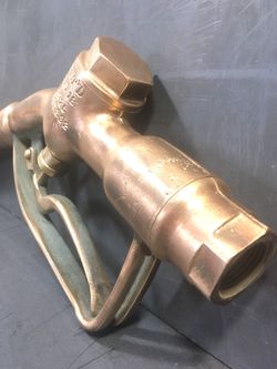 1926 Brass BUCKEYE gas pump nozzle handle for Sale in North Haven