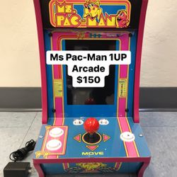Ms Pac Man Arcade 1UP #26009