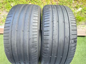 For Sale Two Tires 255/45/19 Pirelli P Zero PZ4 PNCS in good condition 60-65% Left Electric tuned