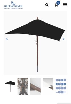 Patio Umbrella &1 Large Holder