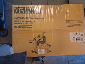 Dewalt Double Bevel Sliding Compound Miter Saw