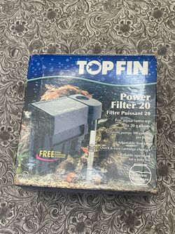 TOPFIN Aquarium Power Filter 20