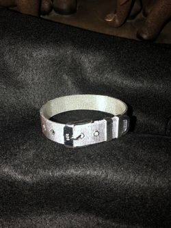 New Silver Belt Bracelet