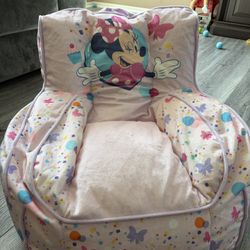 Minnie Mouse Bean Bag Toddler/Baby Chair 