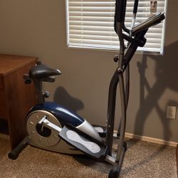 Elliptical exercise bike Hardly Ever Used