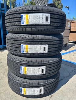 235/60R18 Goodyear assurance finesse new tires installed and balanced