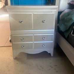 Bed Frame With Mirror And Drawers 