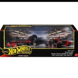 Hot Wheels Premium Aero Lift Set 🔥 Skyline / Porsche / MR2 (Mint Box)