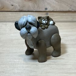 Colonel & Mr Tibbs Disney 101 Dalmatians 2.7” Figure Plastic Toy